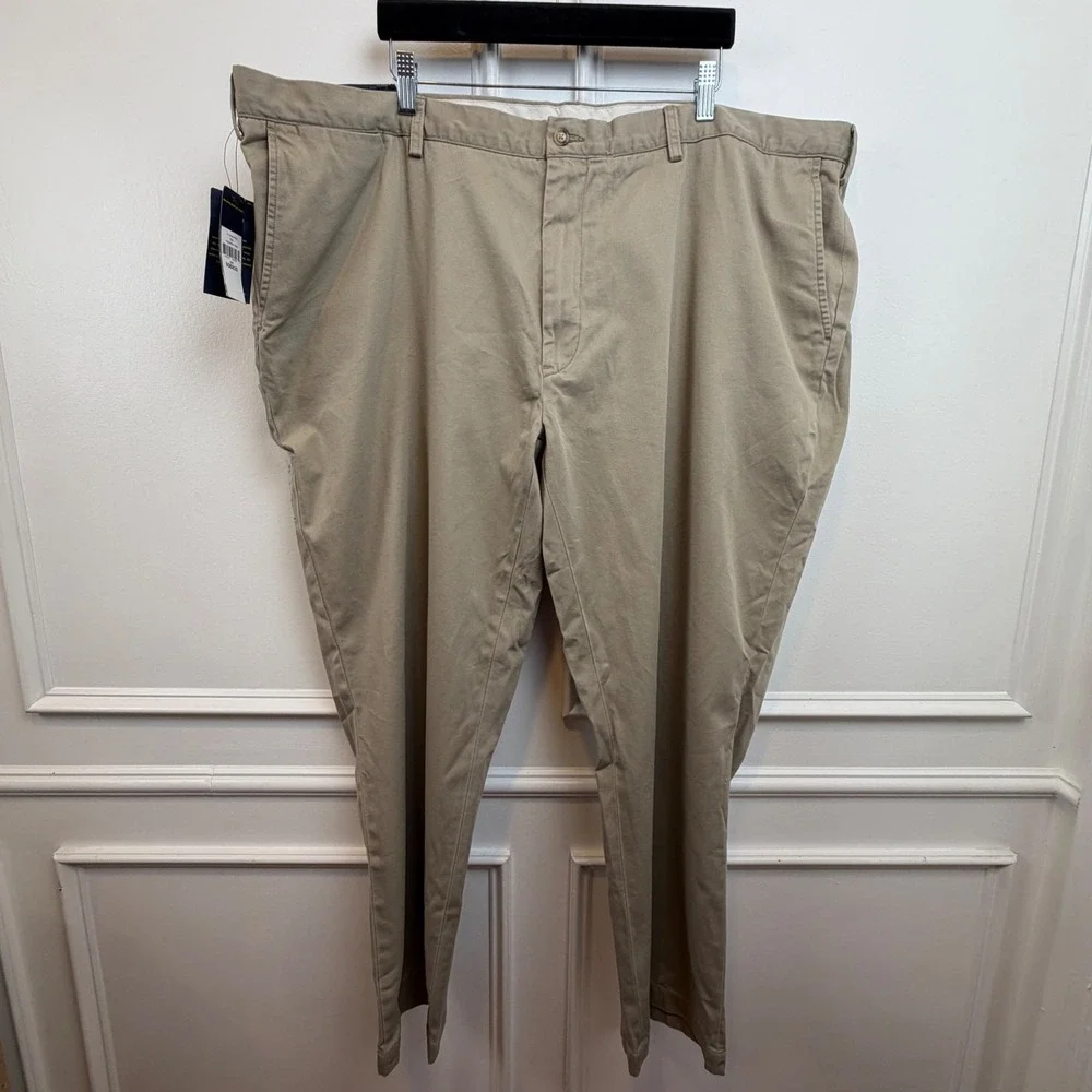 Polo Ralph Lauren Mens Hudson Tan Classic Fit Chino Pants 50BX30 NWT